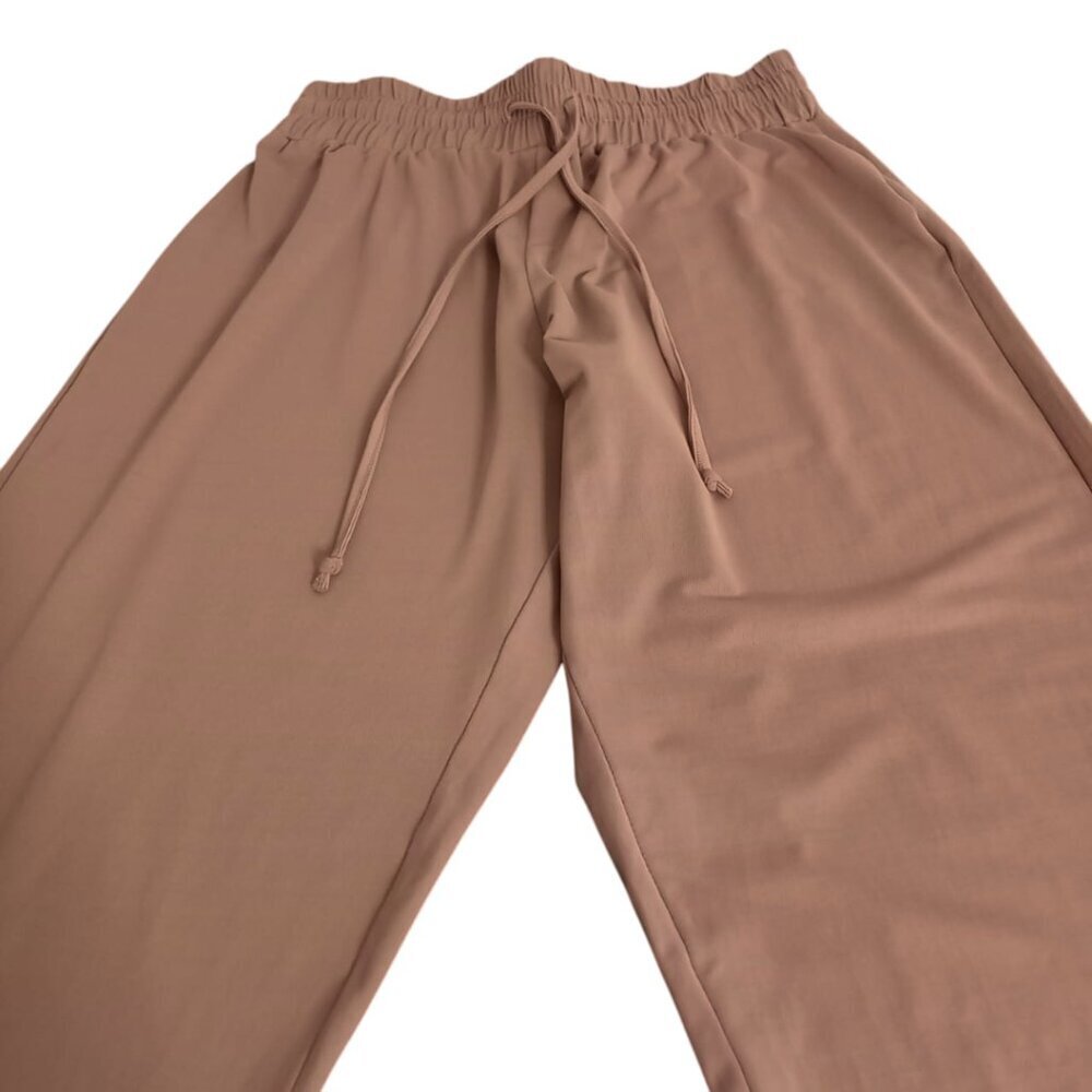 ZARA Sport Nude Jogger Pants - Women's Size S - Picture 3 of 7